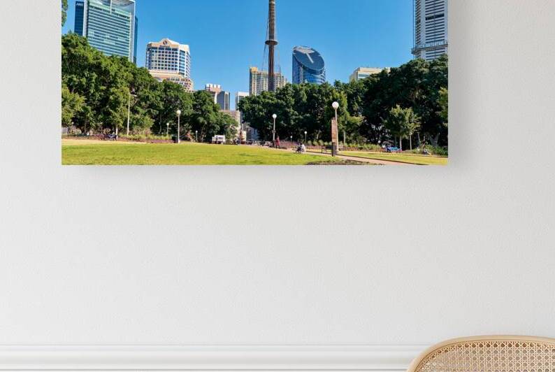 Sydney Tower Eye and surrounding buildings on a clear day. by Marco Brivio