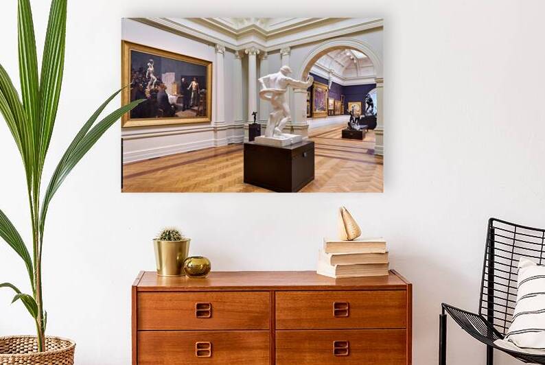 Sculptures and paintings displayed at Art Gallery of New South W by Marco Brivio