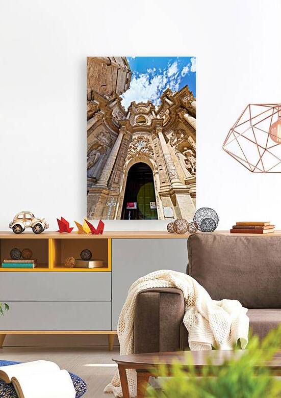 Valencia Spain cathedral entrance with historical architecture d by Marco Brivio