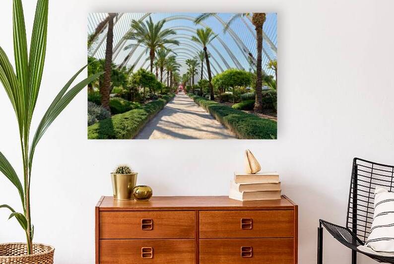 Visit Umbracle in Valencia Spain to see local plants and scener by Marco Brivio