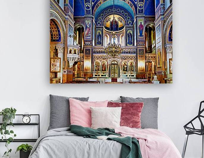 Interior of Athens Mitropolis Cathedral: art and architecture by Marco Brivio