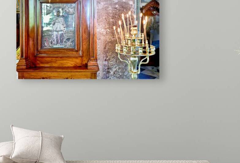 Visit to orthodox church of panaghia kapnikarea in athens greece by Marco Brivio