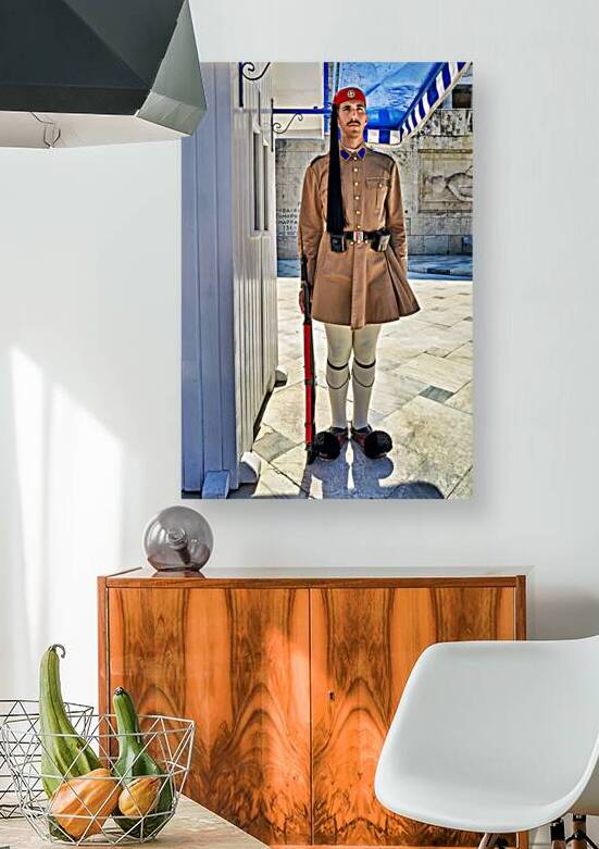 Changing of the guard at Syntagma Square in Athens Greece by Marco Brivio