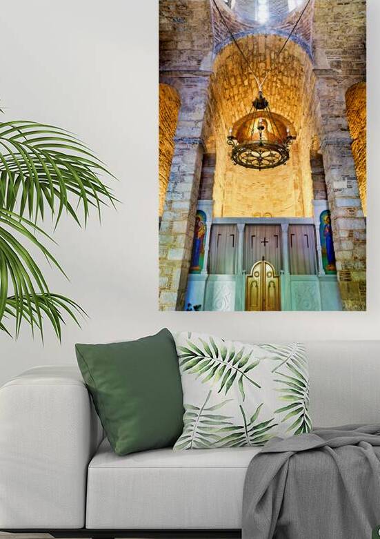 Agios Eleftherios Orthodox Church interior view in Athens Greece by Marco Brivio