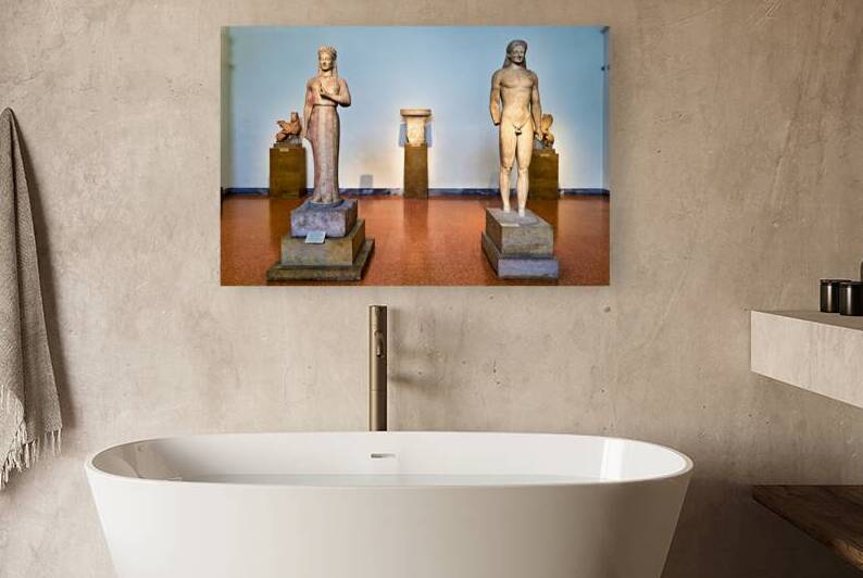 Sculptures at athens national archaeological museum by Marco Brivio