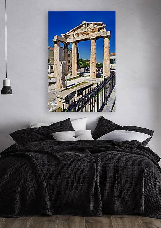 Visit to the Roman Agora in Athens Greece with historical ruins by Marco Brivio