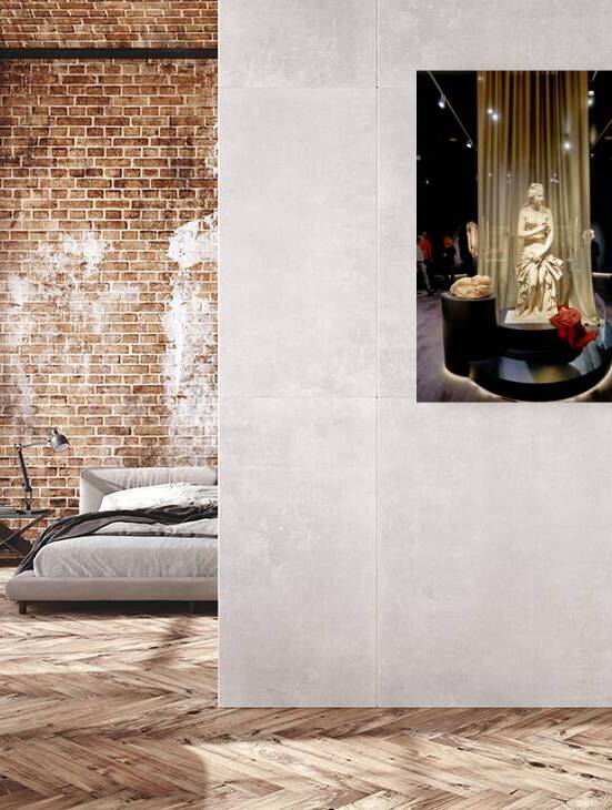 People walk around the National Archaeological Museum in Athens  by Marco Brivio