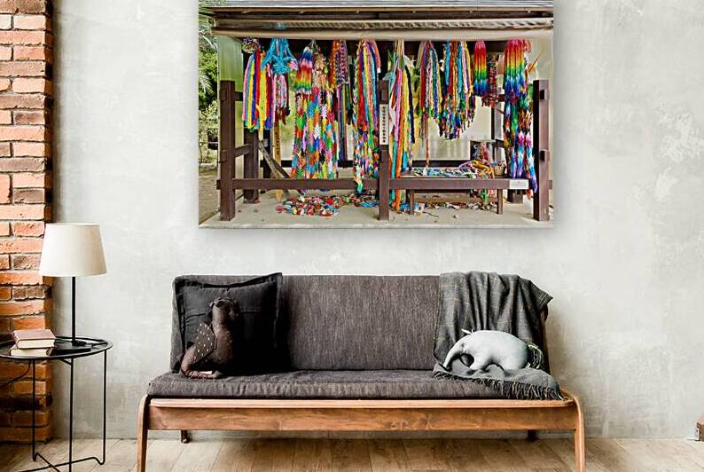 Hiroshima Peace Memorial Park displays colorful origami cranes by Marco Brivio