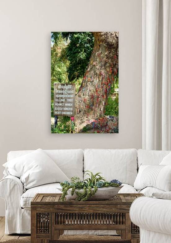 Cambodian Killing Tree a poignant genocide memorial. by Marco Brivio