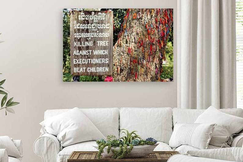 Cambodian Killing Tree a poignant memorial for children. by Marco Brivio