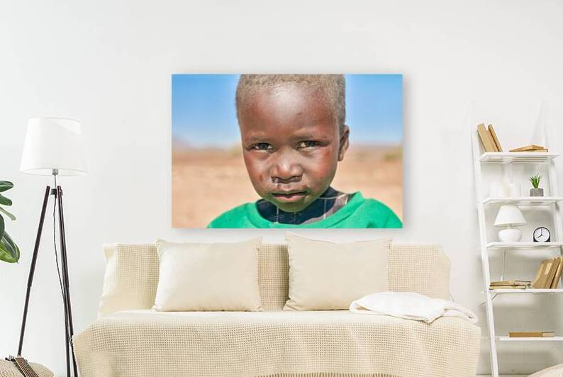 Children in Palmwag Kunene Region Damaraland in Namibia play tog by Marco Brivio