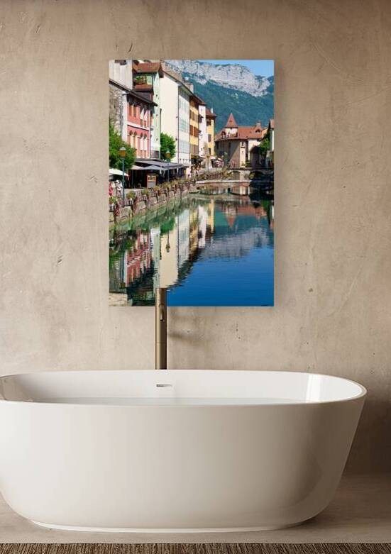 Visit to Thiou River in Annecy France during sunny weather by Marco Brivio