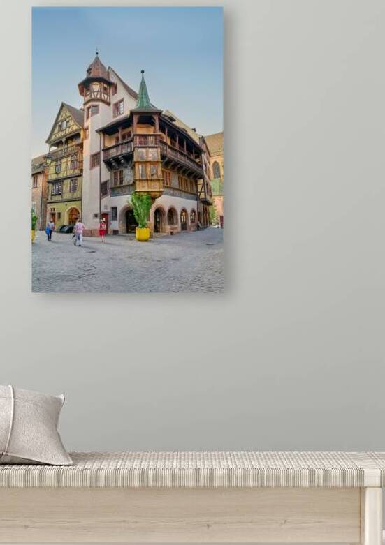 Historic Maison Pfister in Colmar on a sunny day by Marco Brivio