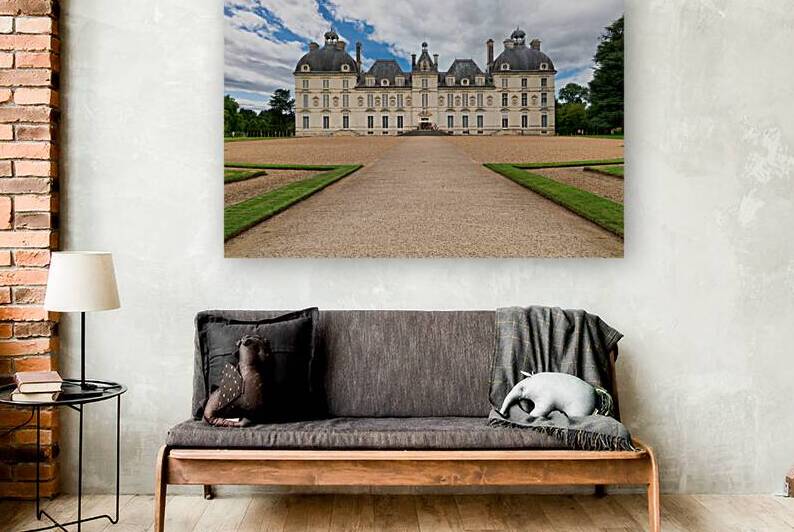 Visit to Chateau de Cheverny in France on a cloudy day by Marco Brivio