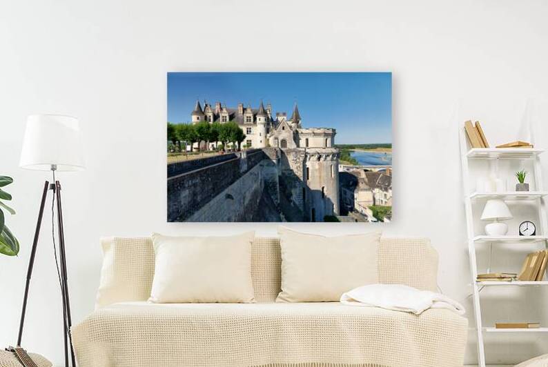 Chateau dAmboise stands tall by the Loire River in France by Marco Brivio