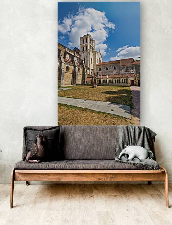 Visit Vezelay Abbey in Bourgogne France on a sunny day by Marco Brivio