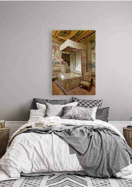 Exploring the interior of Chateau de Cheverny in Loire Valley by Marco Brivio