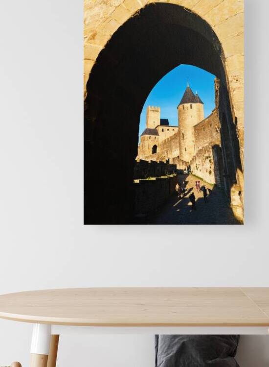 Exploring the historic fortress of Carcassonne in France today by Marco Brivio