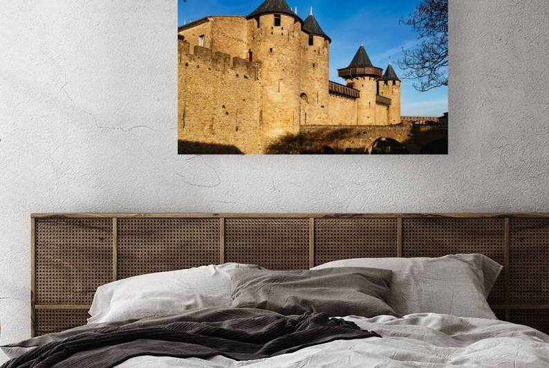 Explore ancient towers and walls of Carcassonne France by Marco Brivio