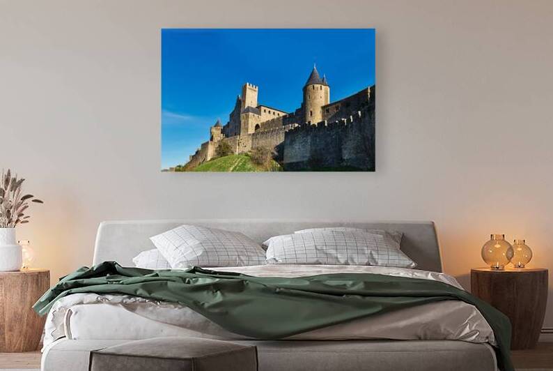 Explore historical sites in Carcassonne France with castle view by Marco Brivio