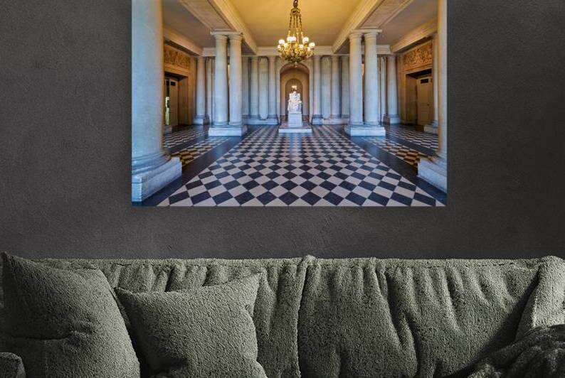 Exploring the interior of the Palace of Versailles in Paris Fran by Marco Brivio