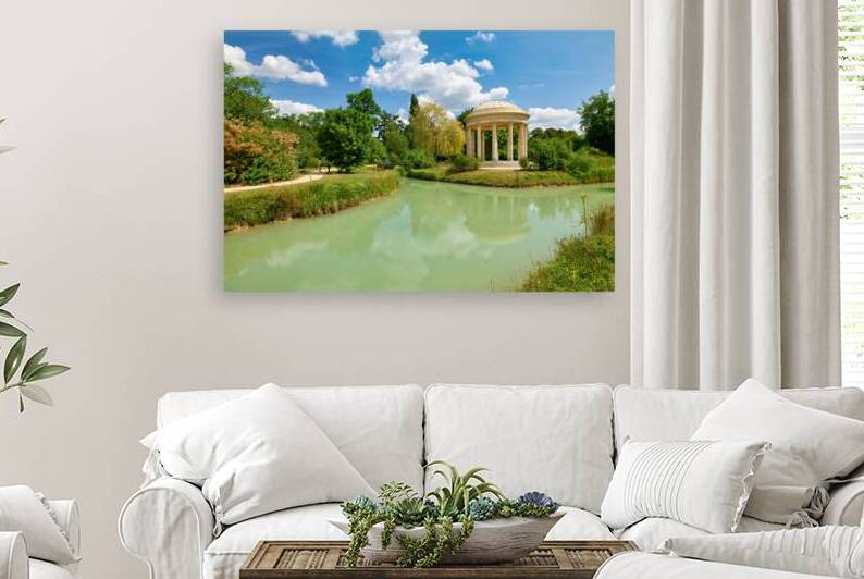 View of the temple of love at Petit Trianon in Versailles Franc by Marco Brivio