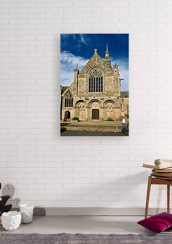 Exploring the basilica of st saviour in dinan brittany france by Marco Brivio