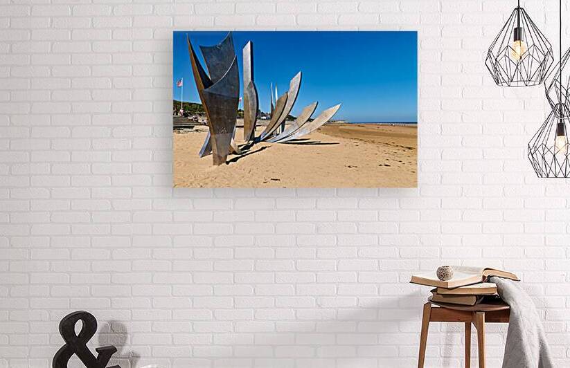 Omaha Beach memorial honors those who served in Normandy by Marco Brivio