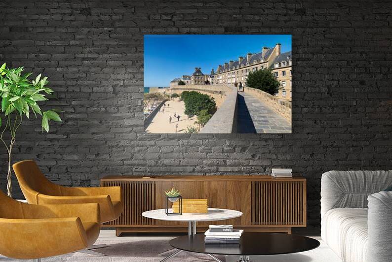 Explore fortified walls in Saint Malo Brittany France by Marco Brivio