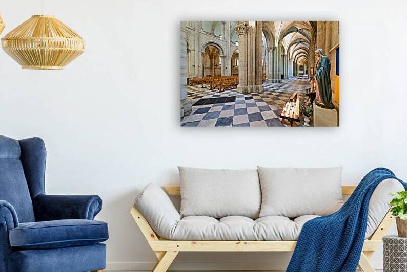 Visit to the Abbey of Saint Etienne in Caen during midday by Marco Brivio