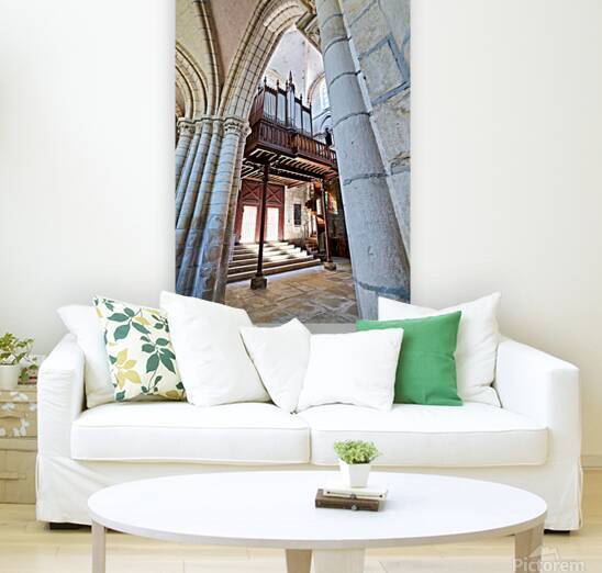 Collegiale Saint Martin church organ in Chablis Burgundy France by Marco Brivio