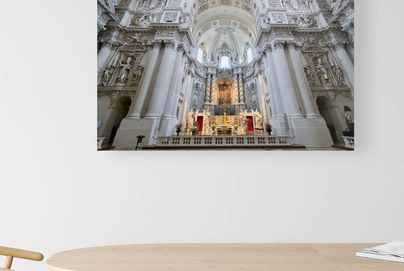 Visit to the church of st. cajetan in munich bavaria germany by Marco Brivio