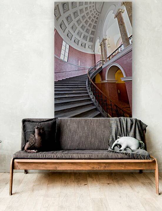 Staircase in residenz palace in munich germany by Marco Brivio