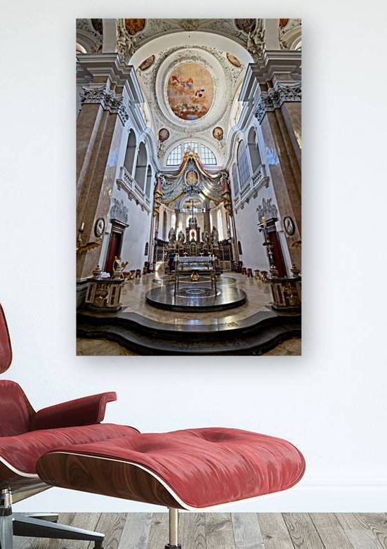 Parish church of St. Mang in Fussen along the Romantic Road in B by Marco Brivio