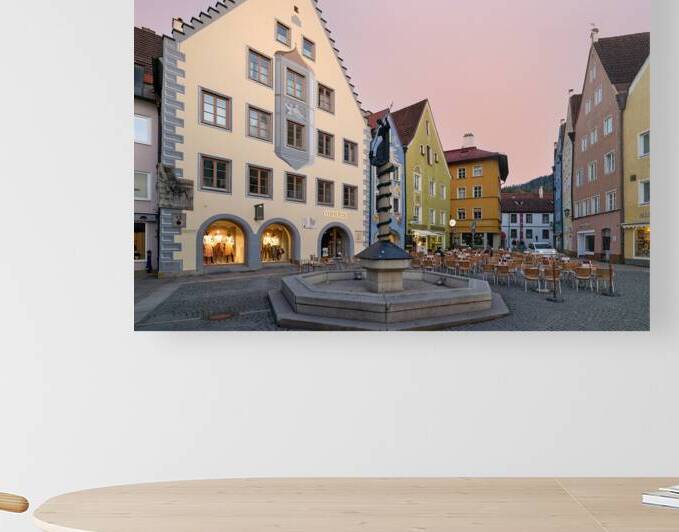 Exploring historical buildings in Fussen along the Romantic Road by Marco Brivio