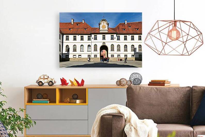 Benediktinerkloster St. Mang in Fussen along the Romantic Road by Marco Brivio