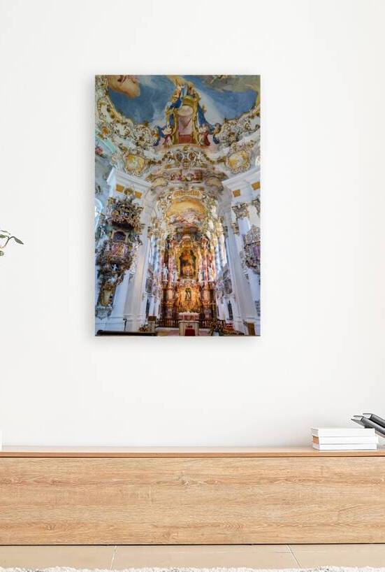 Visit Wieskirche along the Romantic Road in Bavaria Germany by Marco Brivio