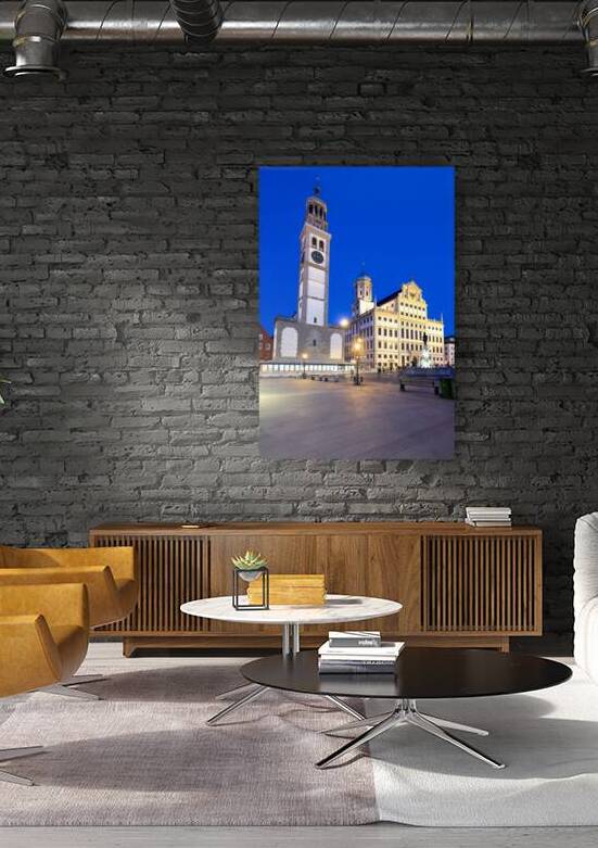 Explore rathausplatz in augsburg germany on the romantic road by Marco Brivio