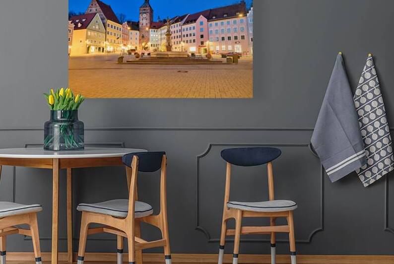 Explore Hauptplatz square in Landsberg am Lech on the Romantic R by Marco Brivio