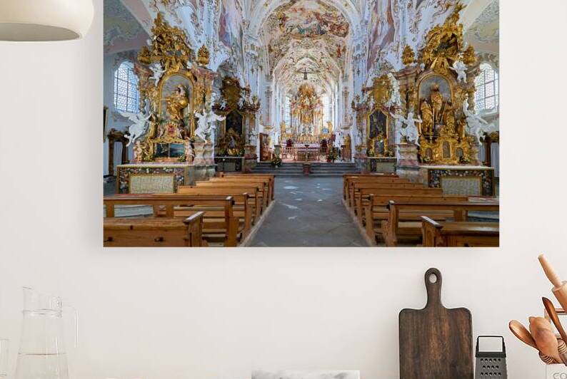 Explore Maria Geburt Church in Rottenbuch along the Romantic Roa by Marco Brivio