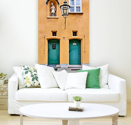 Exploring Fuggerei in Augsburg along the Romantic Road in Bavari by Marco Brivio