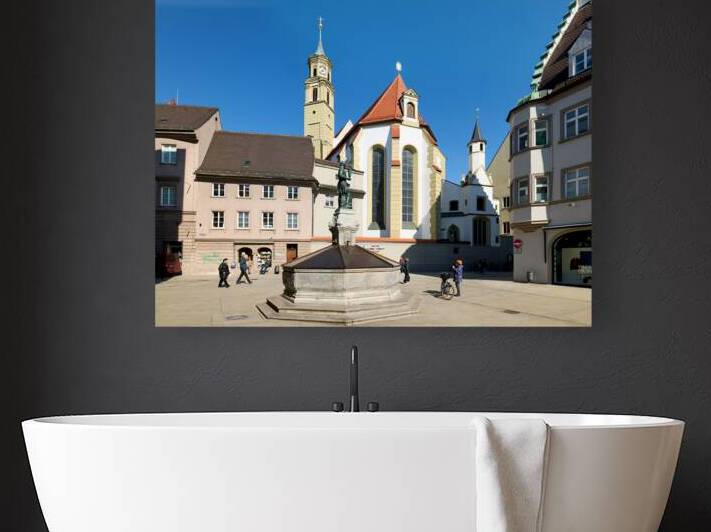 Explore St. Annes Church in Augsburg along the Romantic Road by Marco Brivio