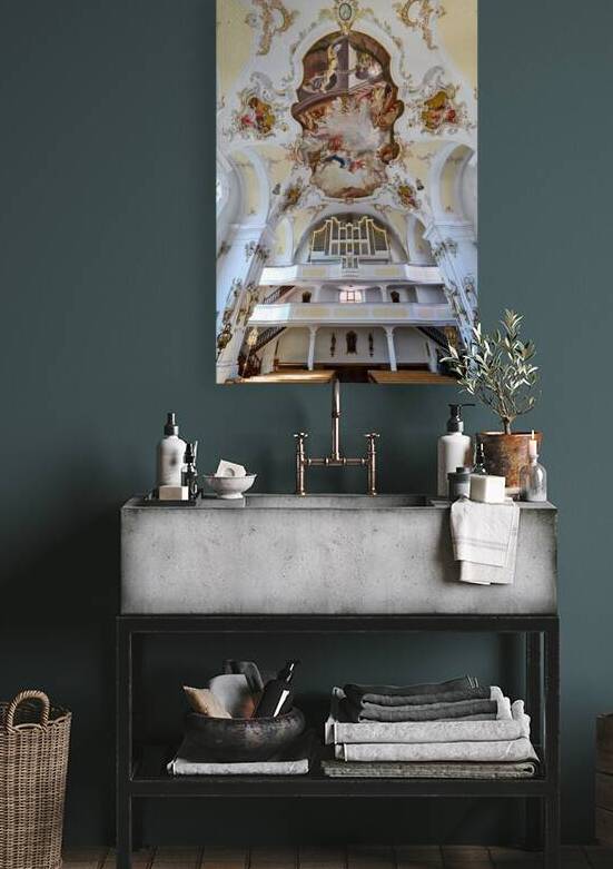 Visit to Mariae Himmelfahrt church in Schongau along the Romanti by Marco Brivio