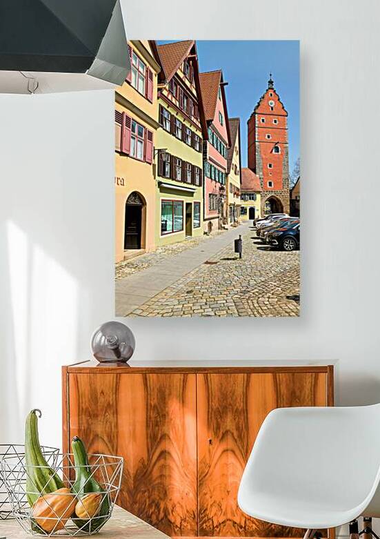 Wornitz Gate in Dinkelsbuhl along the Romantic Road in Bavaria by Marco Brivio