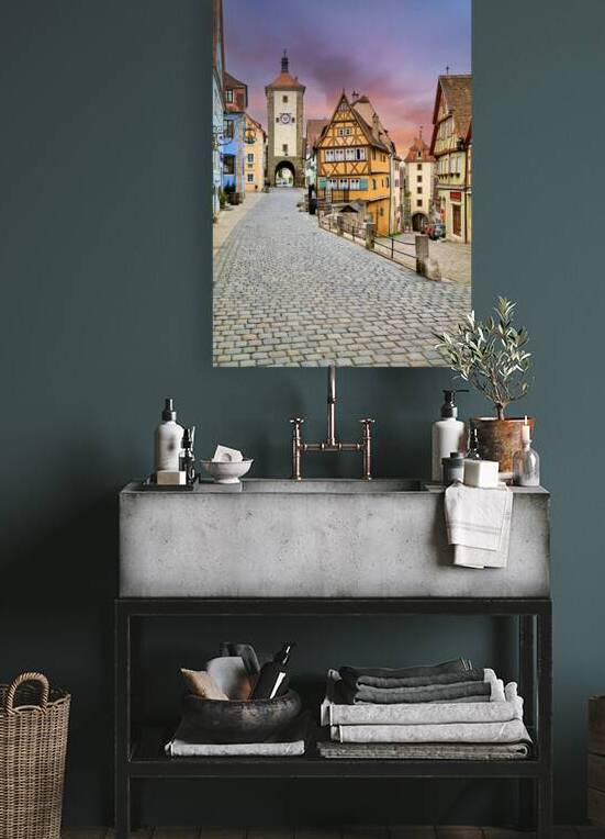 Explore Rothenburg ob der Tauber along the Romantic Road in Germ by Marco Brivio