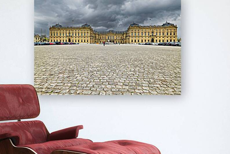 Residenz in Wurzburg along the Romantic Road in Bavaria Germany by Marco Brivio