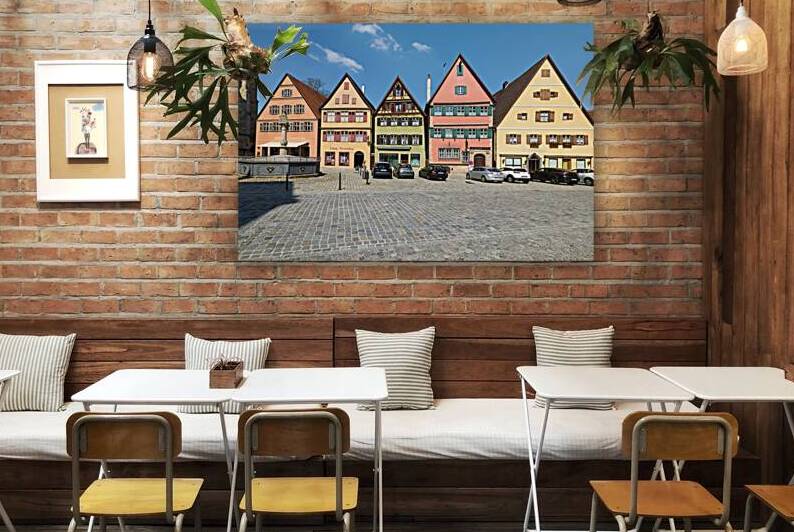 Explore old town Dinkelsbuhl in Bavaria along the Romantic Road by Marco Brivio