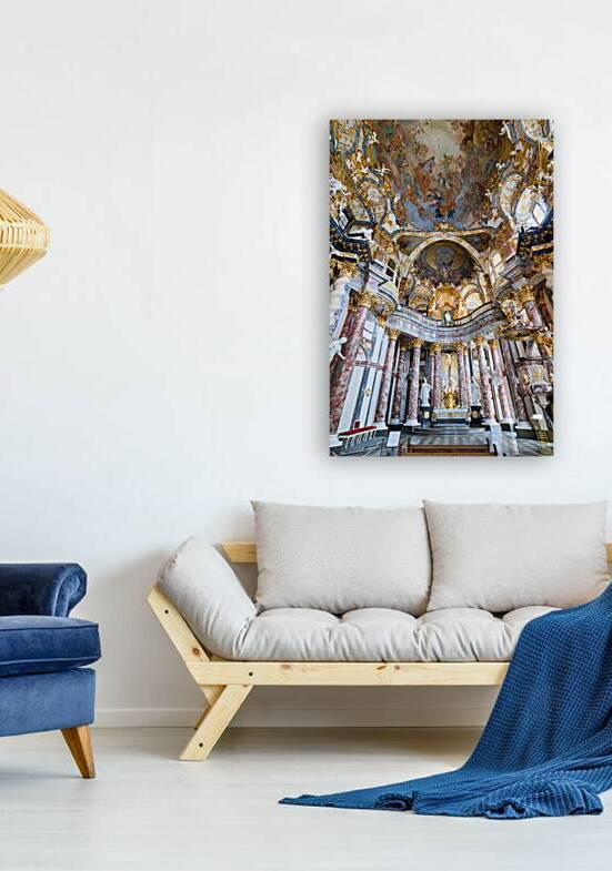 Hofkirche displays ornate architecture and grand artwork in Wurz by Marco Brivio