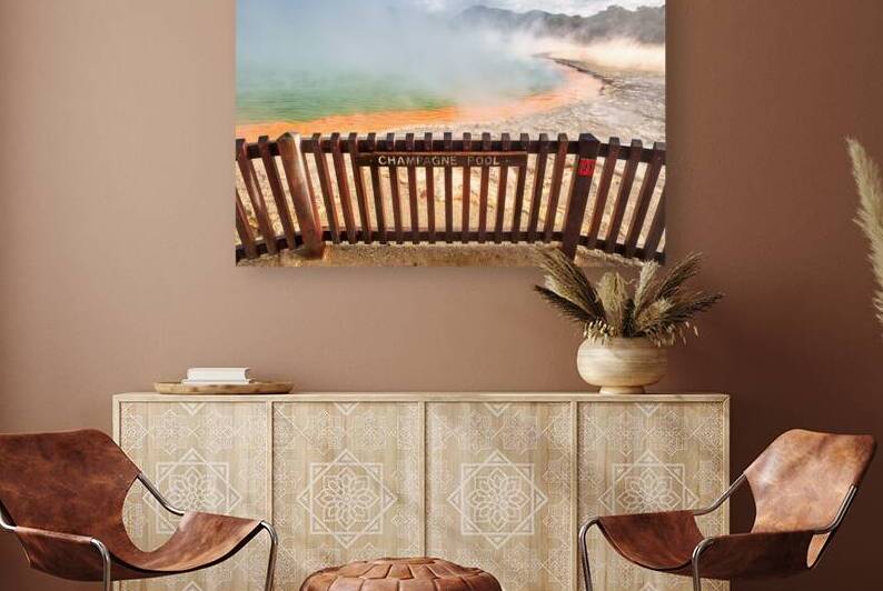 Visit waiotapu thermal wonderland at champagne pool in rotorua by Marco Brivio