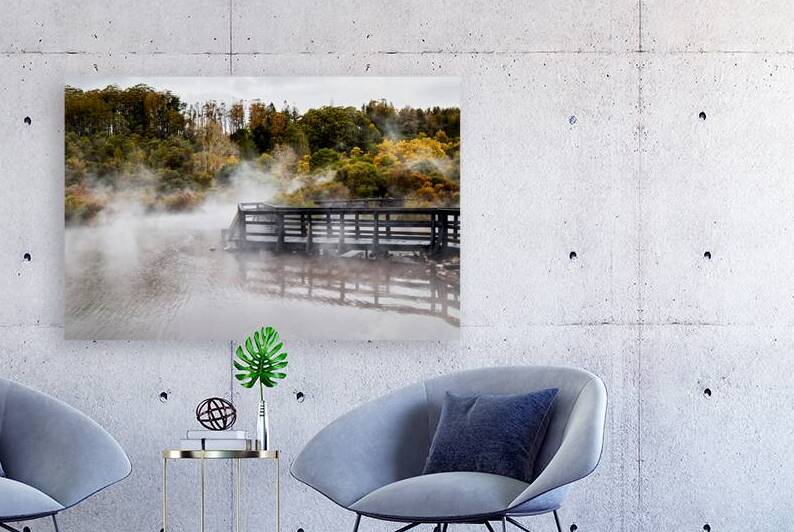 Exploring geothermal trails in Whakarewarewa Maori Village Rotor by Marco Brivio